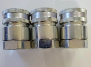 3 DIXON V-Series, 8VF8 Quick Coupler LOT - Picture 1 of 2