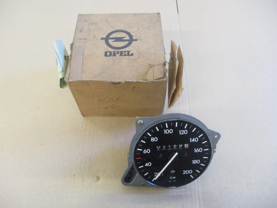Opel Rekord D Manta Ascona A Tacho Tachometer Speedometer W=788 Generalüberholt - Bild 1 von 4