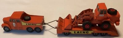 1960's Lesney Matchbox King Size Scammell 6x6 Tractor, Trailer,Shovel Set - Image 1 of 4