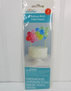 Mini Latex Ballon Bogen Tortenaufleger Set 23 Teile Art zu feiern! Multicolor DIY - Bild 1 von 9