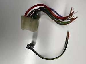 87-91 BMW E30 IGNITION SWITCH PIGTAIL CONNECTOR WIRES 1372568 USED OEM - Picture 1 of 5