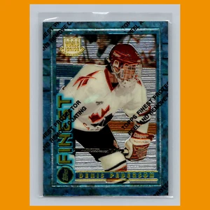 Tarjeta de hockey Denis Pederson Rookie #163 1994 Topps Finest Canada NHL CASI NUEVA - Imagen 1 de 3