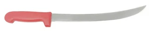 Cuchillo de carnicero cementerio rojo de 12"" - cementerio - hoja curva - importaciones de cubiertos Cozzini - Imagen 1 de 3