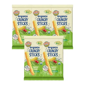 Organic Baby Food, Dissolvable Teething Snack for Babies 6 Months and Older, Gar - Picture 1 of 12