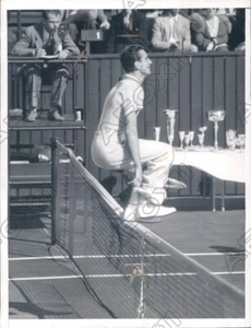 1935 Pacific Southwest Tennis Champ Frederick J Perry Press Photo - Picture 1 of 2