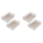  4 Pcs Cash Drawer Tray Cash Register Insert Tray Multiple Compartment Storage
