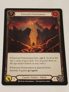 Fervent Forerunner (Red) Arcane Rising Unlimited Fab NM Condition - Picture 1 of 2