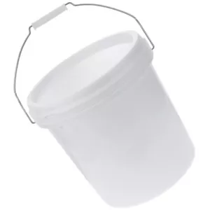 Paint Pail Small Plastic Bucket Dog Food Storage Container Small Bucket - Picture 1 of 12