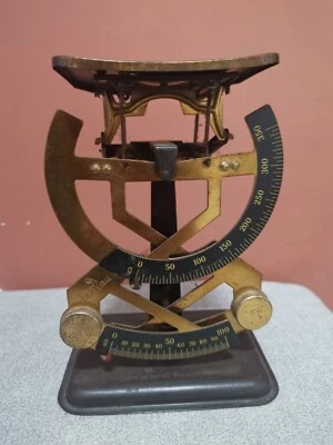 ancienne balance pèse lettres BILATERAL - Photo 1/4