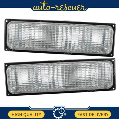 TYC Front Turn Signal / Parking Light Assembly 2x for 1988-1989 Chevrolet C1500 - Image 1 of 4