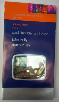 RETROSPECTIVE OF HOUSE 3 91-96 .PAUL ANDERSON, JOHN KELLY, NORMAN JAY  . 3tapes - Image 1 of 4