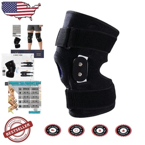 Stabile Kniebandage Bandage groß atmungsaktiv Mesh Patella Dekompression - Bild 1 von 9