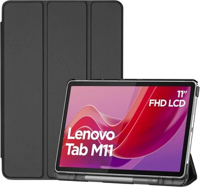 Smart Case for Lenovo Tab M11/Tab K11 LTE 11" 2024 TB330FU with Pen Holder, Slim - Image 1 of 4