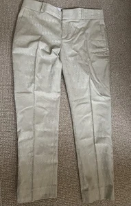 Pantalón Banana Republic Tan Hampton Talla 4 Nuevo sin Etiquetas - Imagen 1 de 5
