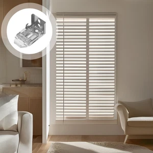 Persianas Accesorios Soporte de Sombra Inalámbrico para Ventanas Clips Cenefa - Imagen 1 de 12