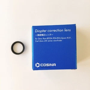 【MINT】COSINA Diopter Correction Lens +3.0 for ZEISS Viewfinder, BESSA R3A R2A ZM - Picture 1 of 14