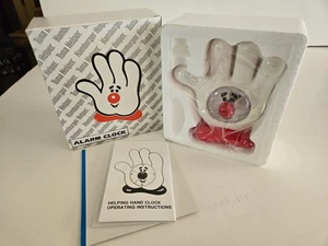 Vintage Hamburger Helfer helfender Handwecker, funktioniert, Zeiger leuchten, NOS - Bild 1 von 11