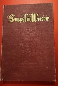 Songs for Worship 1958 Word Music HC Book Hymns Zondervan - Picture 1 of 4