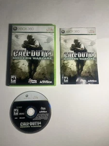 Call of Duty 4 Modern Warfare Microsoft Xbox 360 CIB Complete Tested and Working - Picture 1 of 6