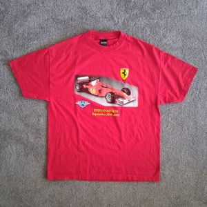 Ferrari F1 Rot T-Shirt Herren XXL Formel 1 Official Product Indinapolis 2001 Vintage - Bild 1 von 8