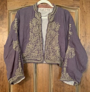 Magnolia Pearl Omayra Ottoman Style Embroidery Jacket - Picture 1 of 8