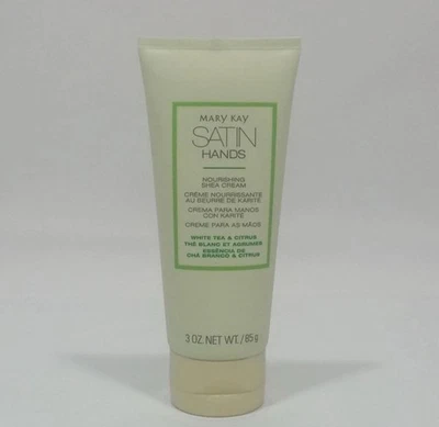 TWO Mary Kay Satin Hands Nourishing Shea Cream White Tea & Citrus (3 oz / 85g - Image 1 of 2