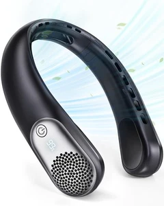 Portable Neck Fans that Blow Cold Air, 3 Speed Settings, Wearable Bladeless N... - Picture 1 of 7