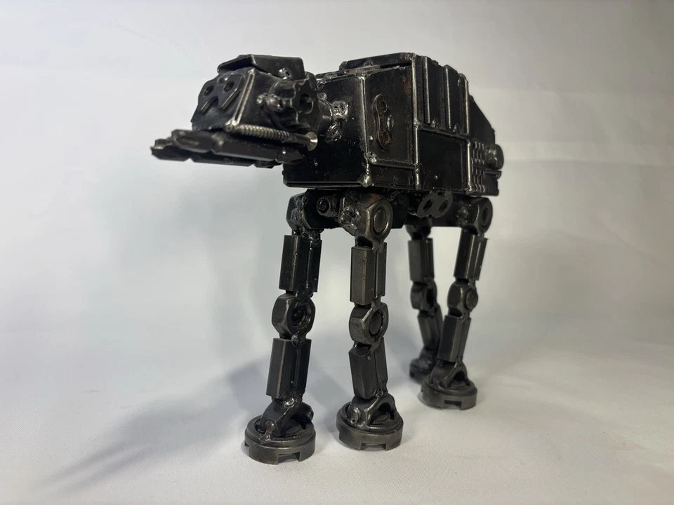 Star Wars AT-AT Imperial Walker Metal Sculpture Hand made! - Image 1 of 4
