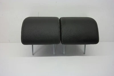08 09 FORD TAURUS REAR BACK SEAT HEADREST SET OF 2 LEFT RIGHT BLACK LEATHER OEM - Image 1 of 4