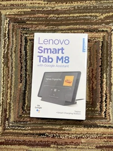 NEW Lenovo Smart Tab M8 wit Google Assistant Tablet + Smart Charging Docking - Picture 1 of 2