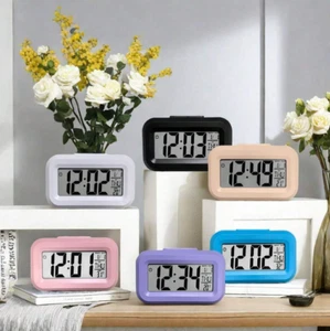 1pc Student Multi-Function LED Alarm Clock - Mini Desk Clock with Calendar - NEW - Picture 1 of 16