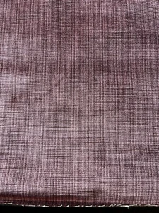 Zoffany Strie velvet upholstery fabric(Mulberry) Cotton Backed 10metres - Picture 1 of 8