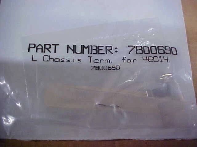 TAMIYA 7800690 = L CHASSIS TERMINAL: 46014 (HONDA NSX) (NEW) - Image 1 of 1