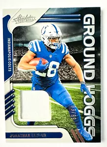 2022 Panini Absolute Jonathan Taylor Jersey Card Ground Hoggs SP #/99 Colts! - Picture 1 of 3