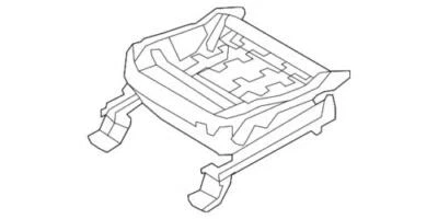 Marco de asiento genuino Ford Flex 2009-2012 conjunto de oruga lado del conductor CA8Z-9661711-B Foto 1 de 2