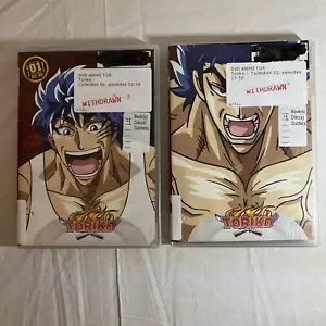 Toriko series Collection 01 + 02 part 1, 2, 3, 4 DVD episodes 1-50 english dub - Picture 1 of 3