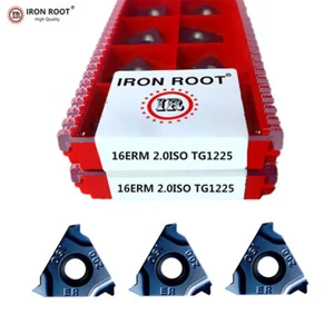 10P 16ERM 2.5IS0 TG1225 CNC Metal Cutting Tools Threaded Carbide Inserts P.M.K - Picture 1 of 6