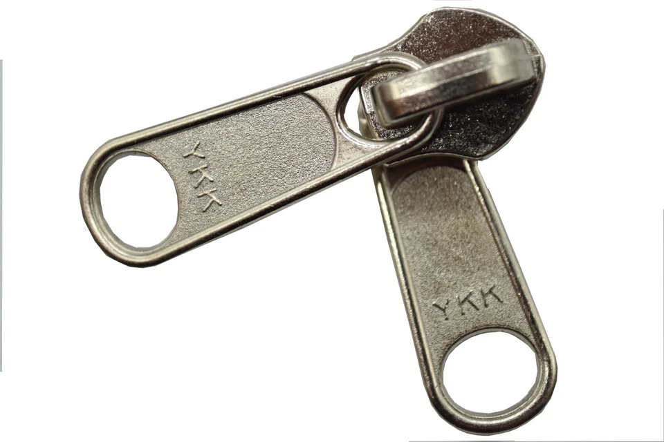 YKK Freilaufender Doppio Manico Diapositiva Argento Farbcode C5 per Spiralketten - Immagine 1 di 1