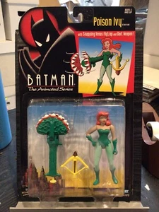 BATMAN ANIMATED SERIES POISON IVY VENUS FLYTRAP ACTION FIGURE NOC KENNER 1993 - Picture 1 of 6
