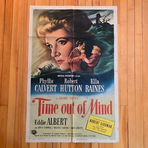 Time Out Of Mind (1947) Locandina originale un foglio film 27x41" Noir - Foto 1 di 1