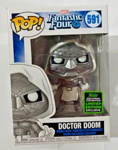 Funko POP! Marvel Fantastic Four Doctor Doom (White Cloak) #591 edición limitada - Imagen 1 de 1