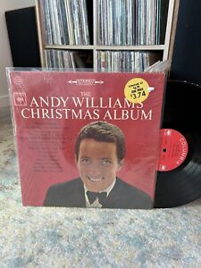 The Andy Williams Christmas Album LP Original 1963 In Shrink W/Hype Sticker! EX