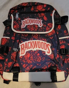 Backwoods Backpack Smellproof Big Durable Quality Red N Blue - Picture 1 of 4