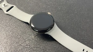 Google Pixel Watch 41mm LTE Gold Stainless Steel Case Gray Band - Zdjęcie 1 z 4