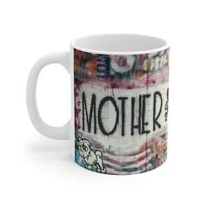 Tasse 11 Unzen - Mutter Liebe Knochen berühmt Seattle Washington Graffiti Wandbild Andrew Wood - Bild 1 von 5