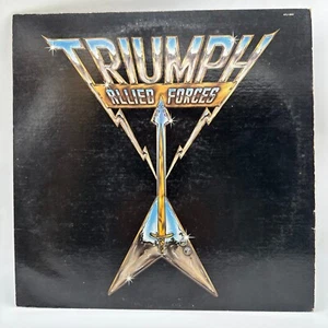 Triumph Allied Forces 12” Vinyl LP 1981 Records RCA AFL1-3902 - Picture 1 of 7