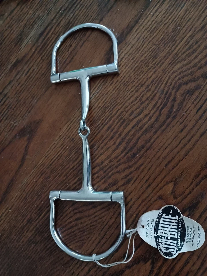 Broca para caballo de acero inoxidable Sta-brite 5 1/2"  Foto 1 de 4