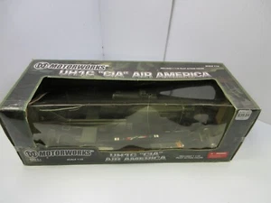 Ultimate Soldier Motorworks UH-1C CIA Air America 1:18 Huey Helicopter Green NIB - Picture 1 of 6
