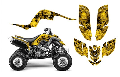 Yamaha Raptor 660 graphics kit thick premium vinyl Free custom service Zombie - Image 1 of 4