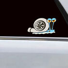 1X Turbo Funny Snail Car Sticker Door Bumper Window Trunk Decal Car Accessories